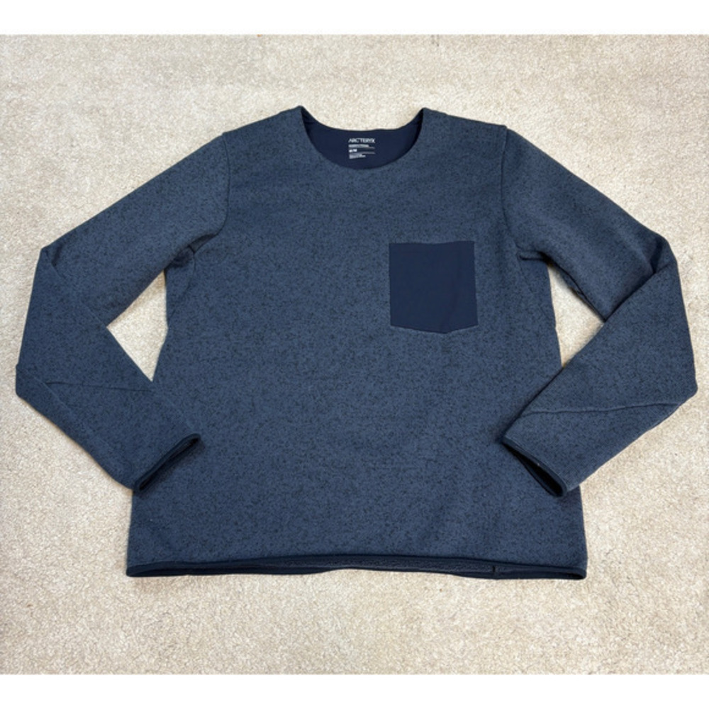 Arc'teryx Women's Covert Fleece Sweater Navy Blue Pocket Size L